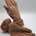 Faux Fur Wristlet