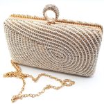 Verity Clutch  Rose Gold-New Arrival